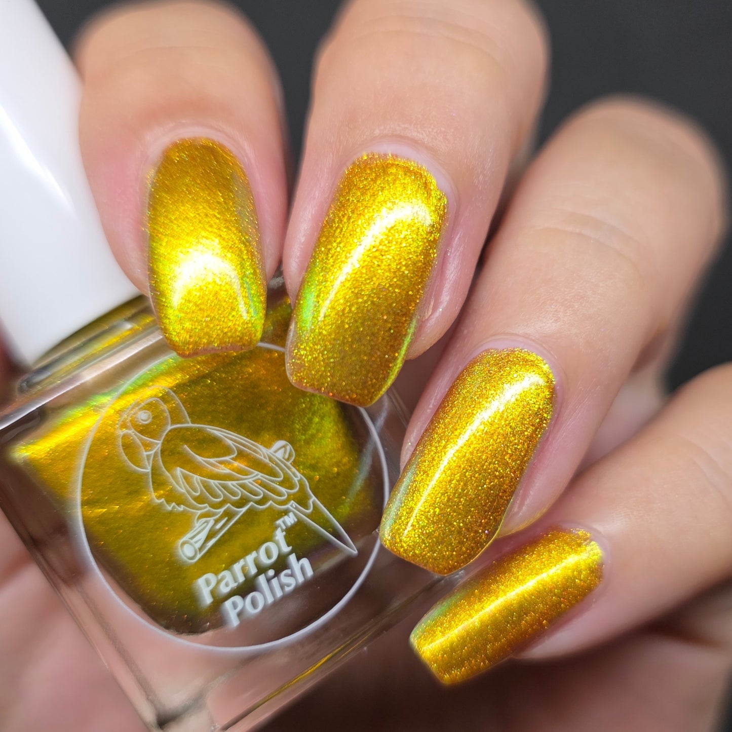 Parrot Polish Aurora Dust Nail Polish - Fire Desire, 0.5 Fl Oz