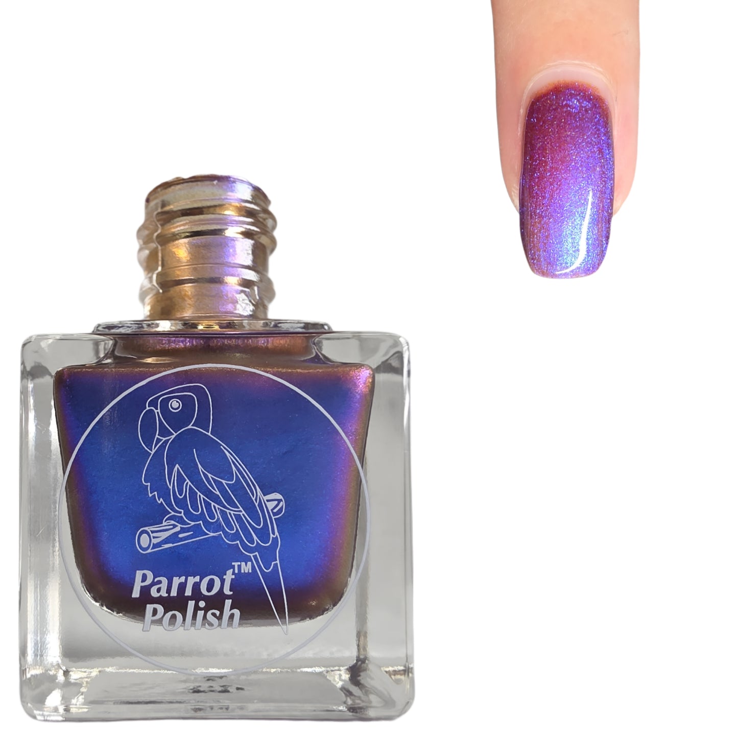 Parrot Polish Aurora Dust Nail Polish - Star Fire, 0.5 Fl Oz
