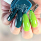Parrot Polish Minty Twist Thermal Nail Polish Green/lime