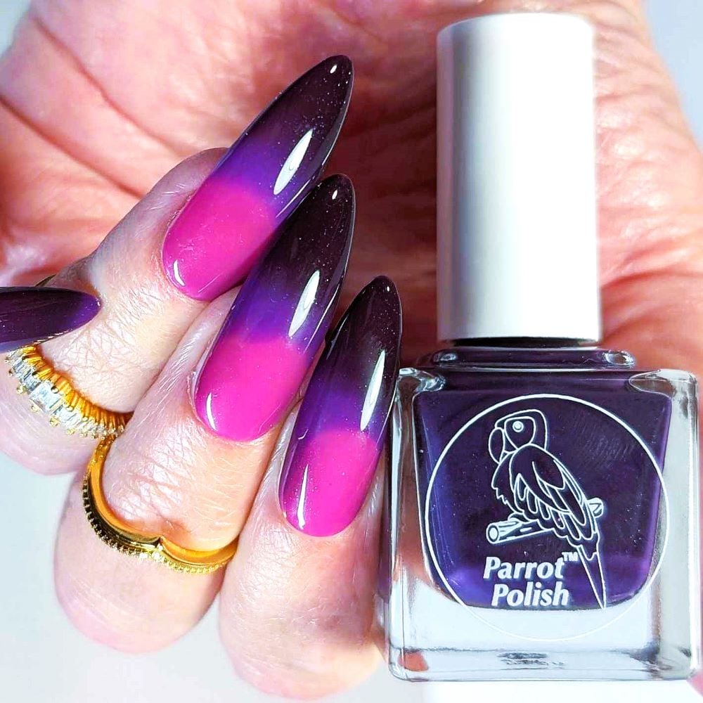 Parrot Polish Sonja's Folly Thermal Nail Polish - Purple/Violet/Pink