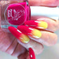 Parrot Polish Raspberry Lemonade Thermal Nail Polish Raspberry/Orange