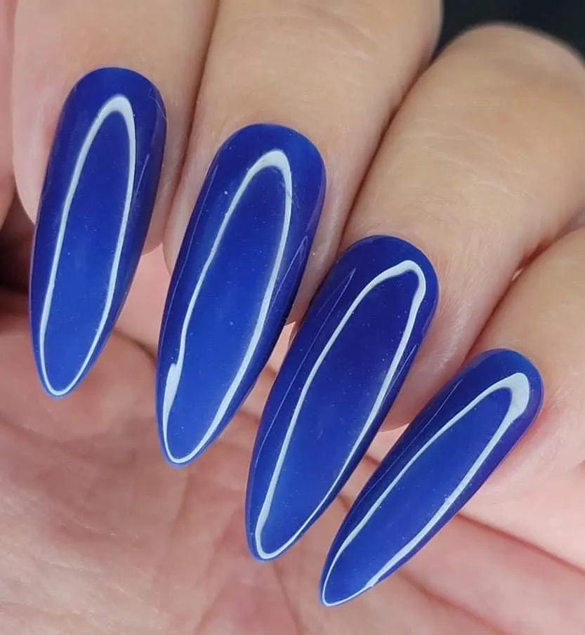 Parrot Polish Blue Jeans & Bubble Gum Color Changing Thermal Nail Lacquer - Blue/Pink