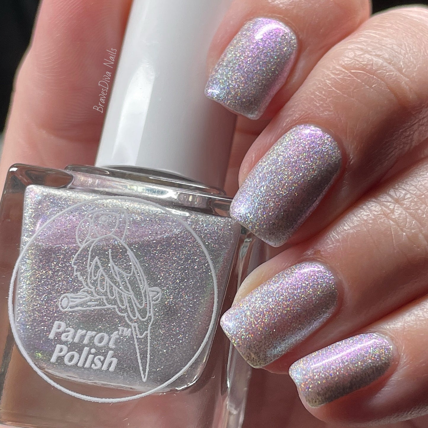 Parrot Polish "Family" 2024 Spring  Gold/Silver Ultrachrome Holographic