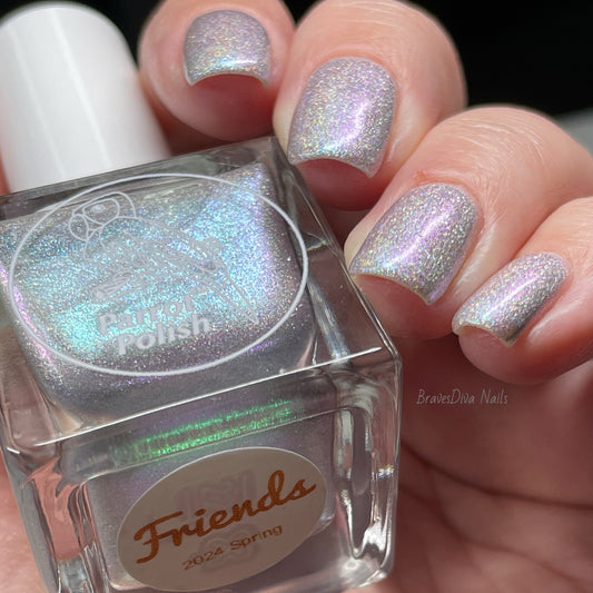 Parrot Polish "Friends" 2024 Spring  Blue/Green Ultrachrome Holographic