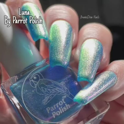 Parrot Polish "Luna" Multichrome Baby Mermaid Pink/Purple/Blue