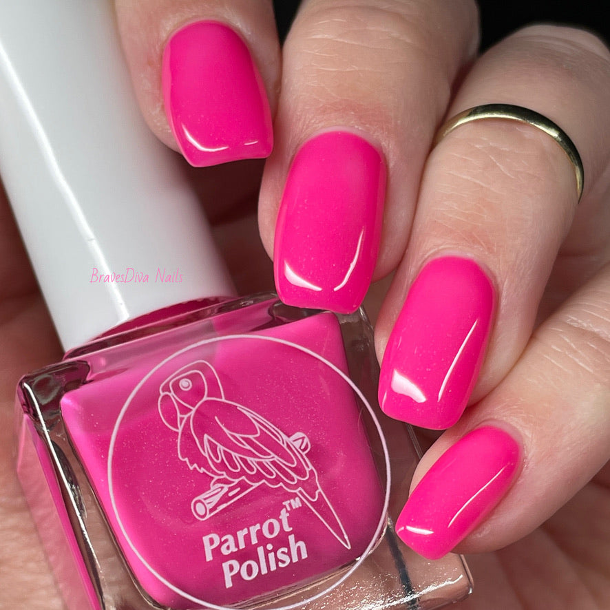 Parrot Polish Boys & Girls Solar Nail Polish - Hot Pink/Purple