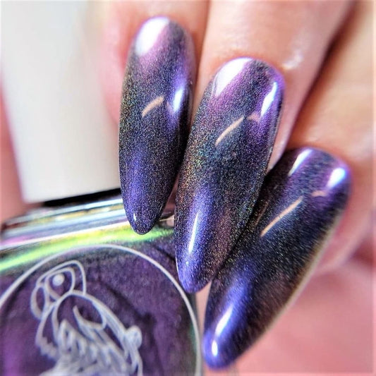 Parrot Polish Trypnotic Ultrachrome Holographic Nail Polish - Purple/Pink/Blue