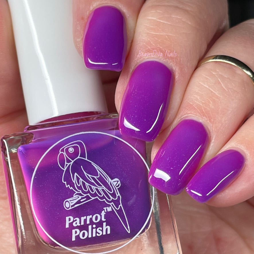 Parrot Polish Boys & Girls Solar Nail Polish - Hot Pink/Purple