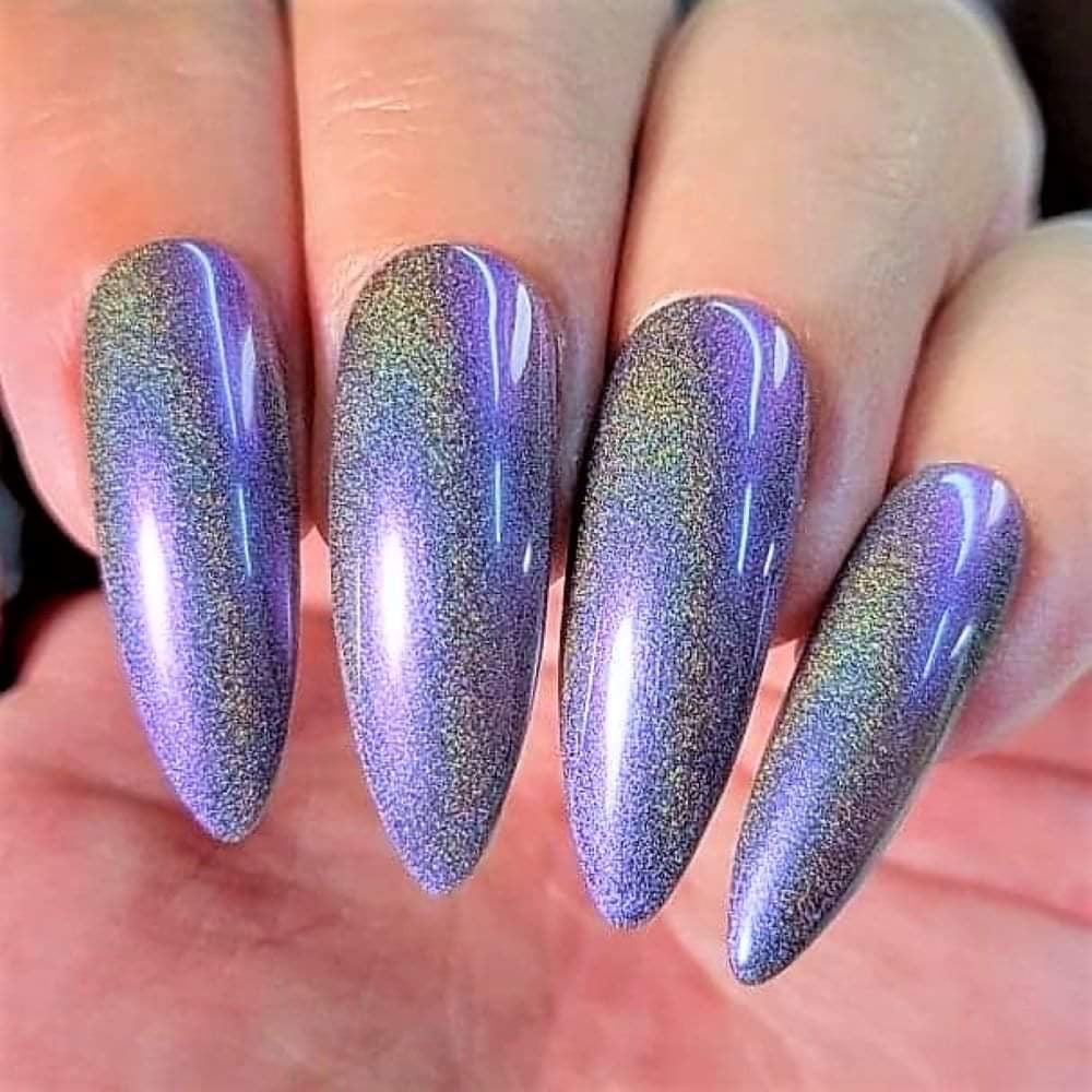 Parrot Polish Hazmonific Holographic Ultrachrome Nail Polish - Purple/Pink