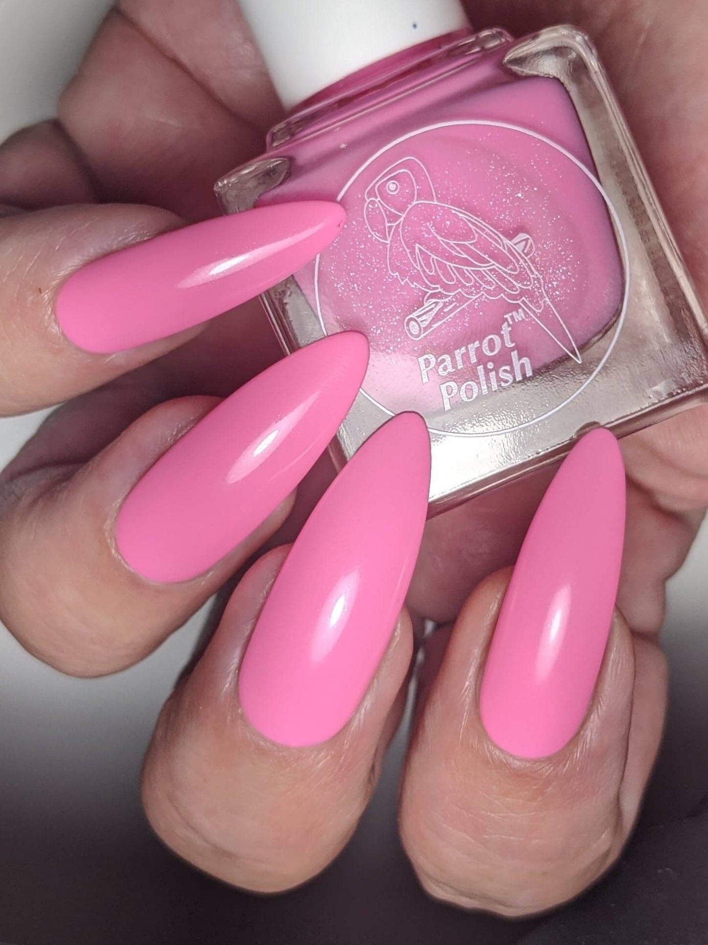Parrot Polish Neapolitan Neon Pastel Pink Nail Polish