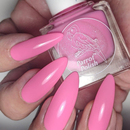 Parrot Polish Neapolitan Neon Pastel Pink Nail Polish