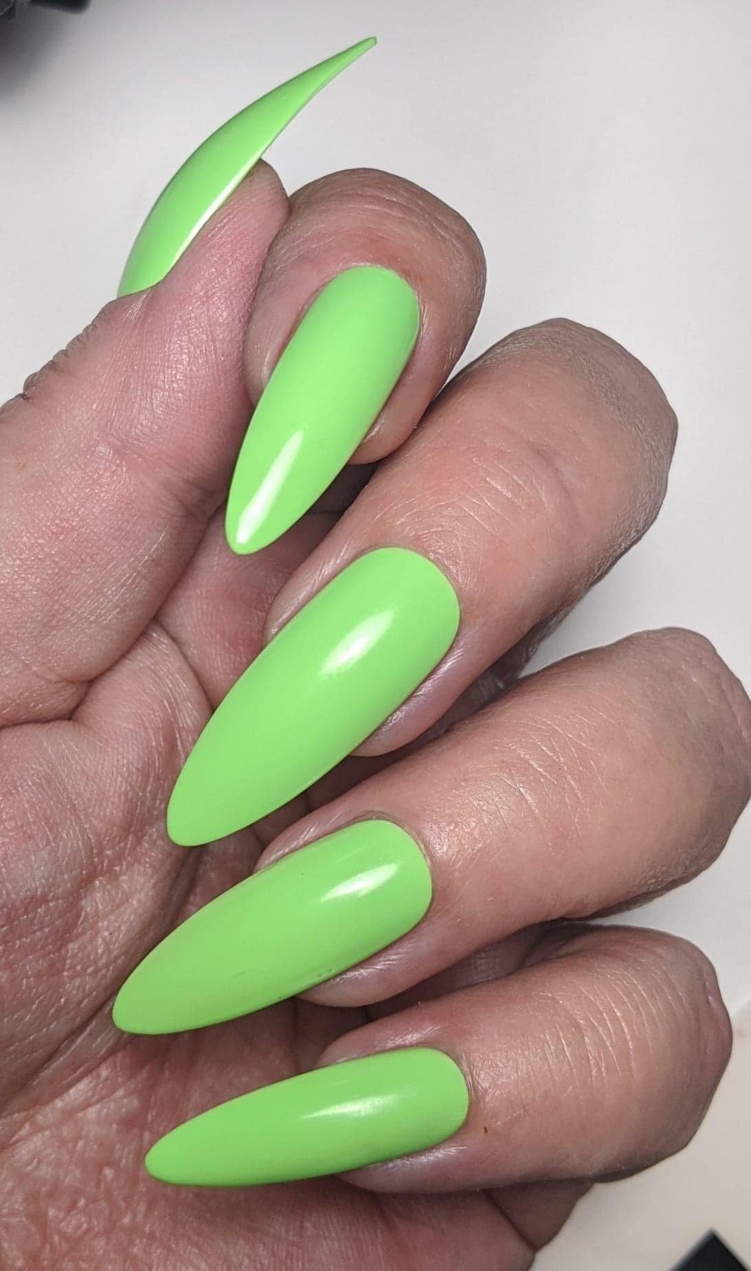 Parrot Polish Irish Cream Neon Pastel Green Nail Polish