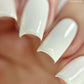Parrot Polish Anne Marie Island Opaque White Nail Polish