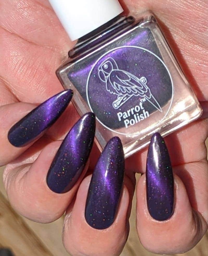 Parrot Polish Apache Princess Magnetic Nail Polish - Purple