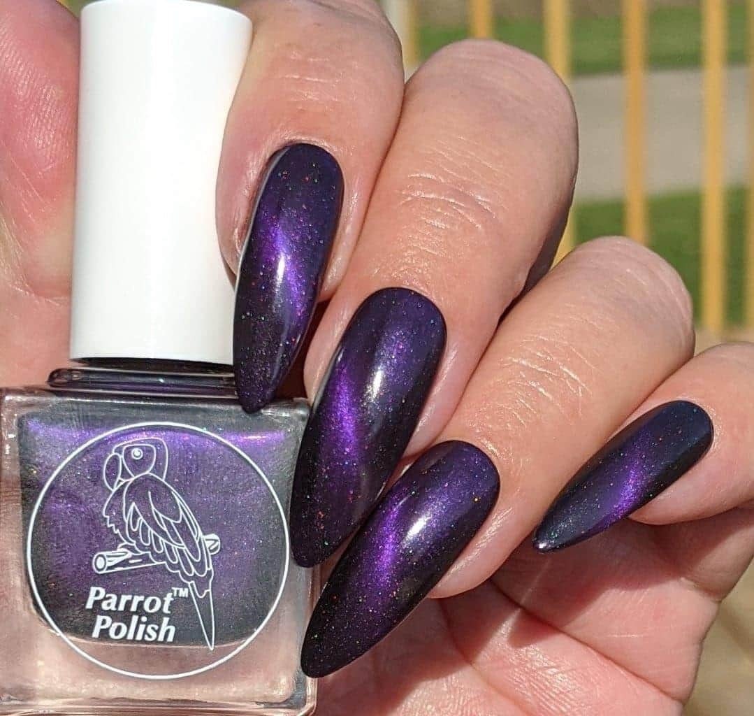 Parrot Polish Apache Princess Magnetic Nail Polish - Purple