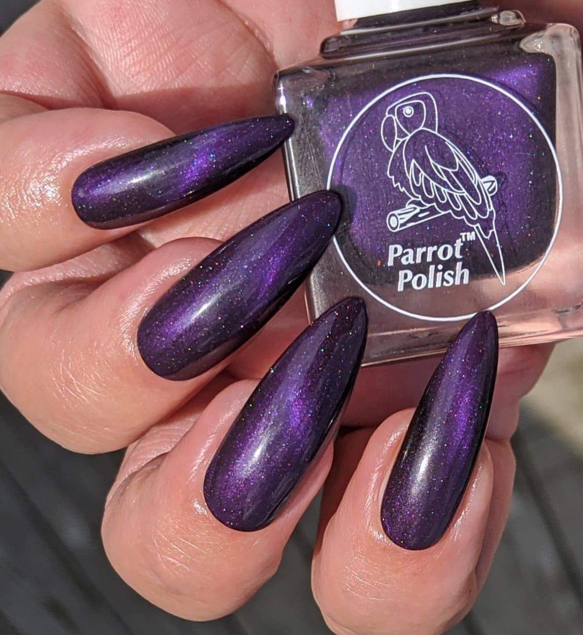 Parrot Polish Apache Princess Magnetic Nail Polish - Purple