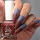 Parrot Polish Red Dragon Thermal Nail Polish - Red/Grey
