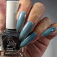 Parrot Polish Black Dragon Thermal Nail Polish - Black/Bluish Grey