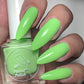 Parrot Polish Irish Cream Neon Pastel Green Nail Polish