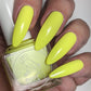 Parrot Polish Jelly Lemon Neon Pastel Yellow Nail Polish