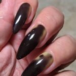 Parrot Polish Chocolate Cake Thermal Nail Polish - Black/Tan