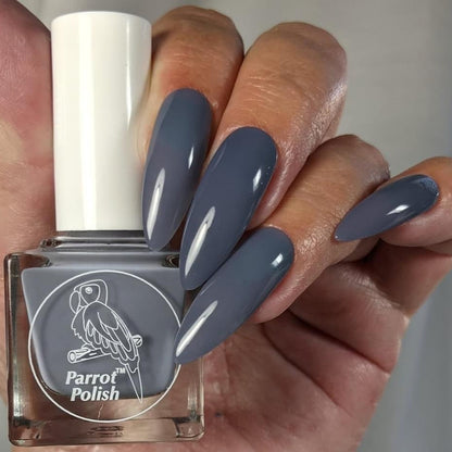 Parrot Polish Geranium Bliss Solar Nail Polish - Grey/Purple