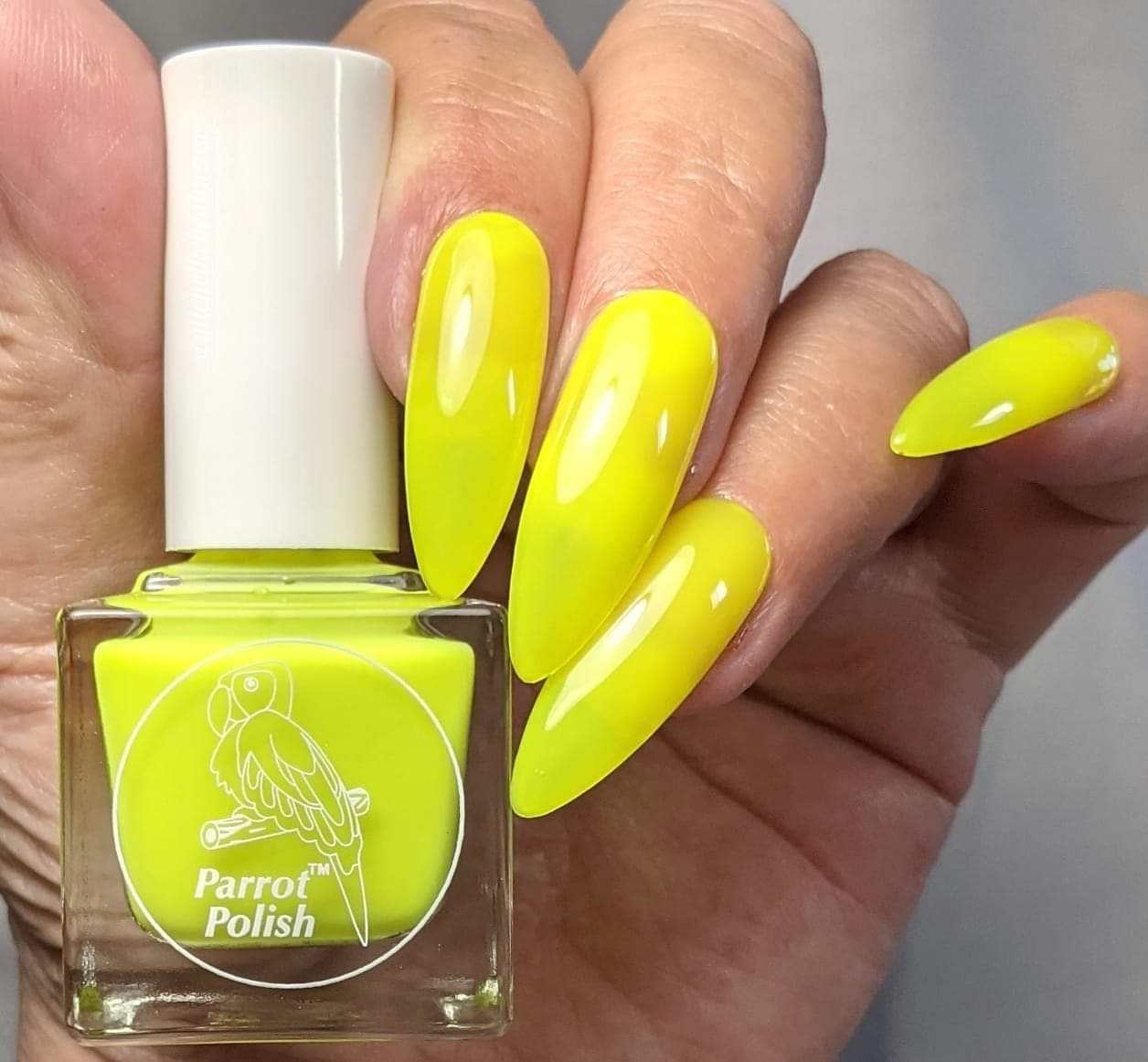 Parrot Polish Ukranian Rose Solar Nail Polish - Yellow/Green