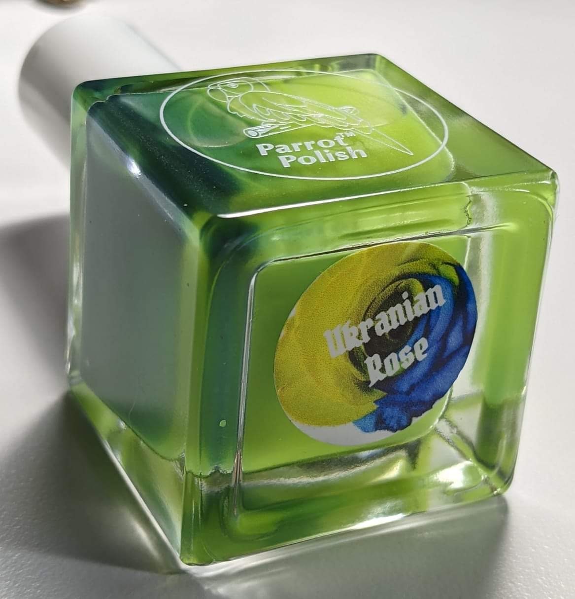 Parrot Polish Ukranian Rose Solar Nail Polish - Yellow/Green