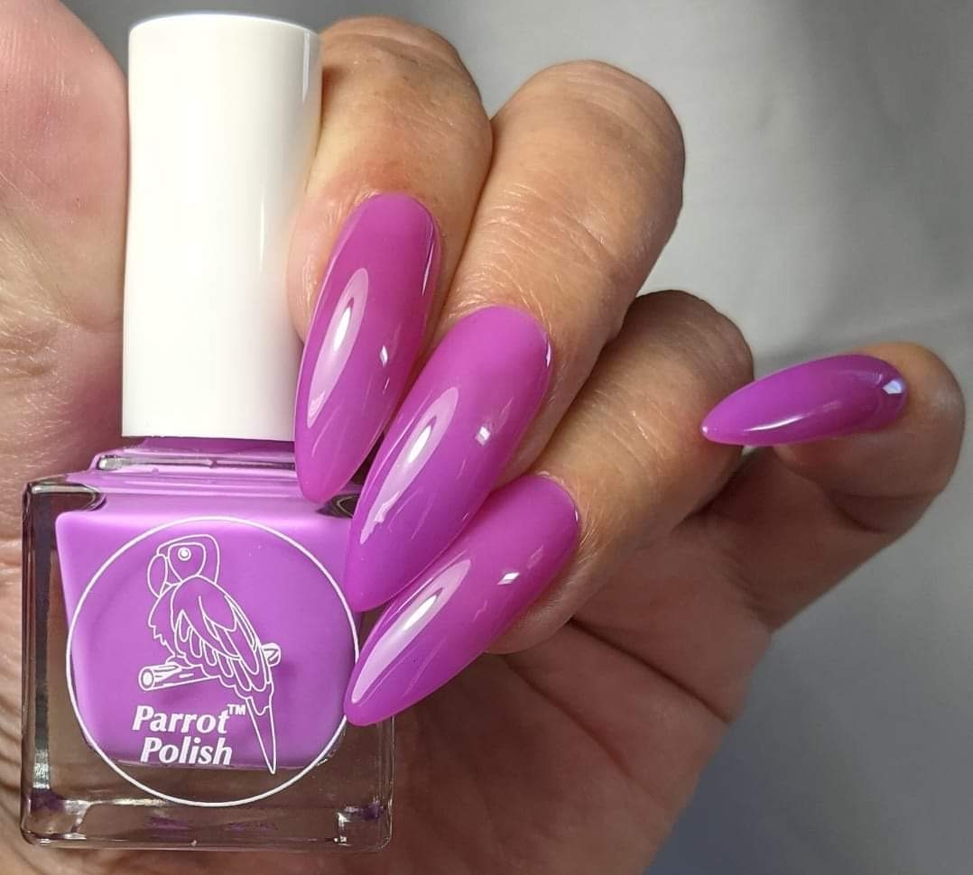 Parrot Polish Twisted Tulips Solar Nail Polish - Light Purple/Pink