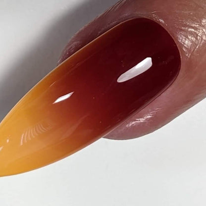Parrot Polish Sunset Burn Solar Nail Polish - Orange/Red