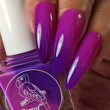 Parrot Polish Berries By The Shore Solar Nail Polish - Pink/Purple