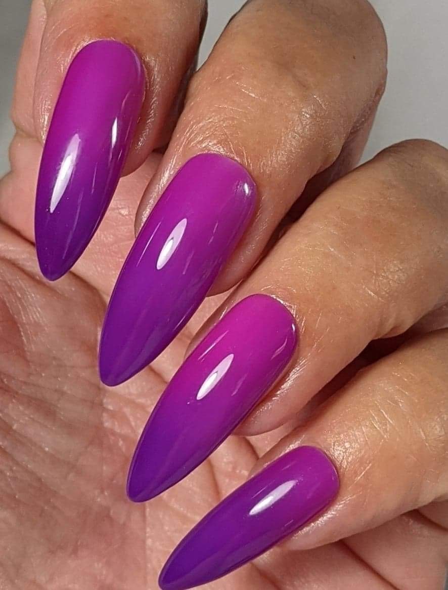 Parrot Polish Berries By The Shore Solar Nail Polish - Pink/Purple
