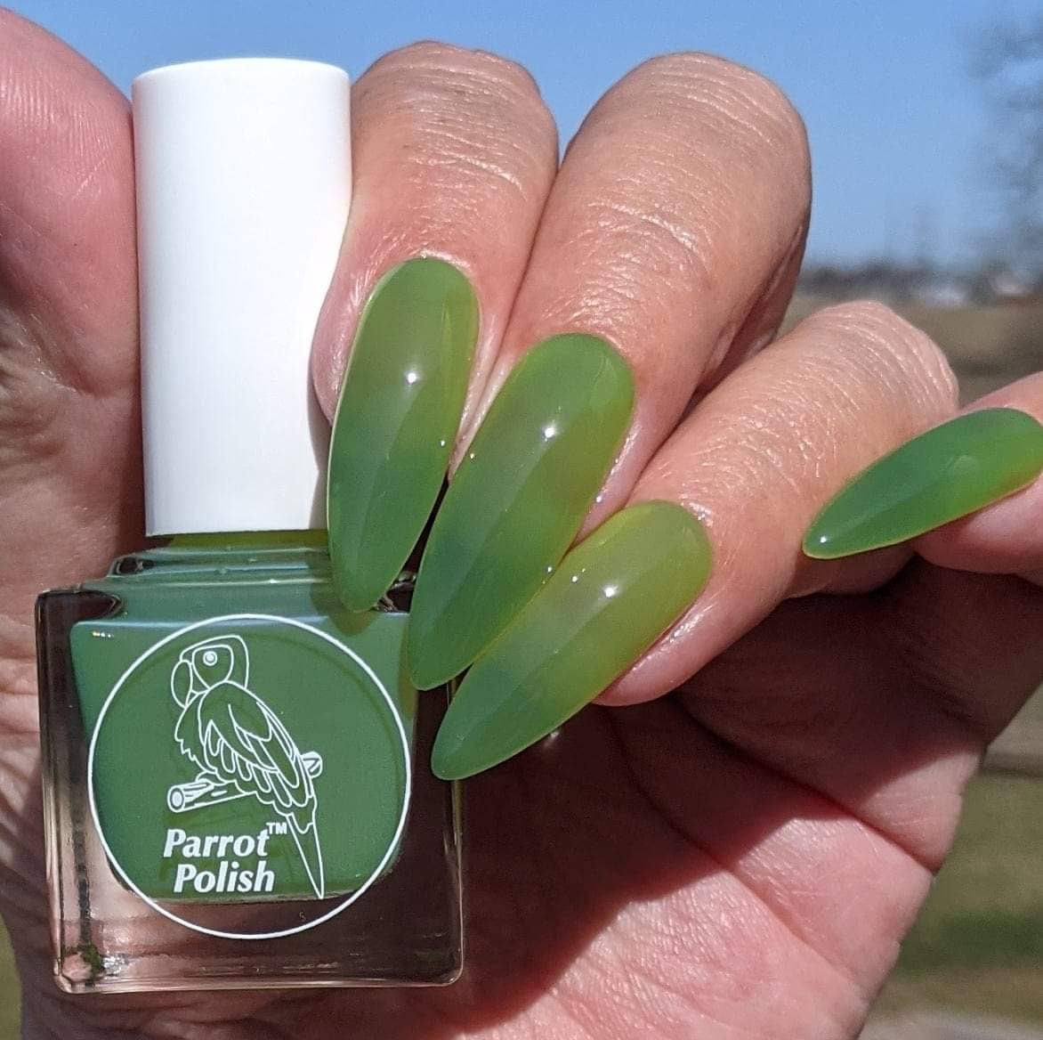 Parrot Polish Ukranian Rose Solar Nail Polish - Yellow/Green