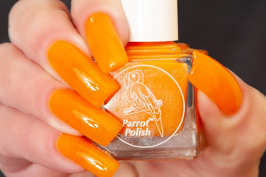 Parrot Polish Saharan Lion Yellow Gold Neon Nail Polish