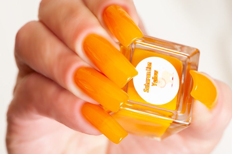 Parrot Polish Saharan Lion Yellow Gold Neon Nail Polish