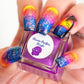 Parrot Polish Rossia Pacifica Purple Neon Nail Polish