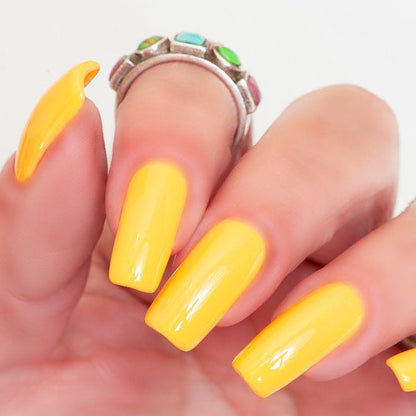 Parrot Polish Mango Cream Neon Pastel Orange Nail Polish