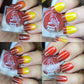 Parrot Polish Fall Feelings Thermal Nail Polish - Burgundy/Red/Yellow