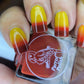 Parrot Polish Fall Feelings Thermal Nail Polish - Burgundy/Red/Yellow