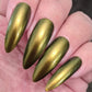 Parrot Polish Queen Akasha Multichrome Nail Polish - Gold/Green