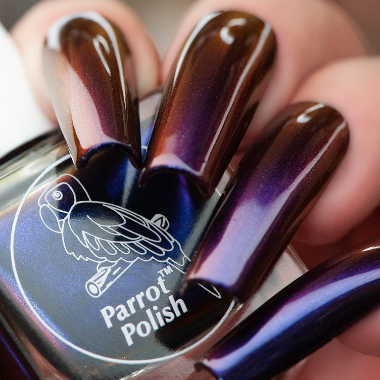 Parrot Polish Selene Gallio Multichrome Nail Polish - Blue/Red/Purple