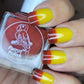 Parrot Polish Fall Feelings Thermal Nail Polish - Burgundy/Red/Yellow