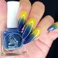Parrot Polish Forget Me Not Thermal Nail Polish - Blue/Yellow