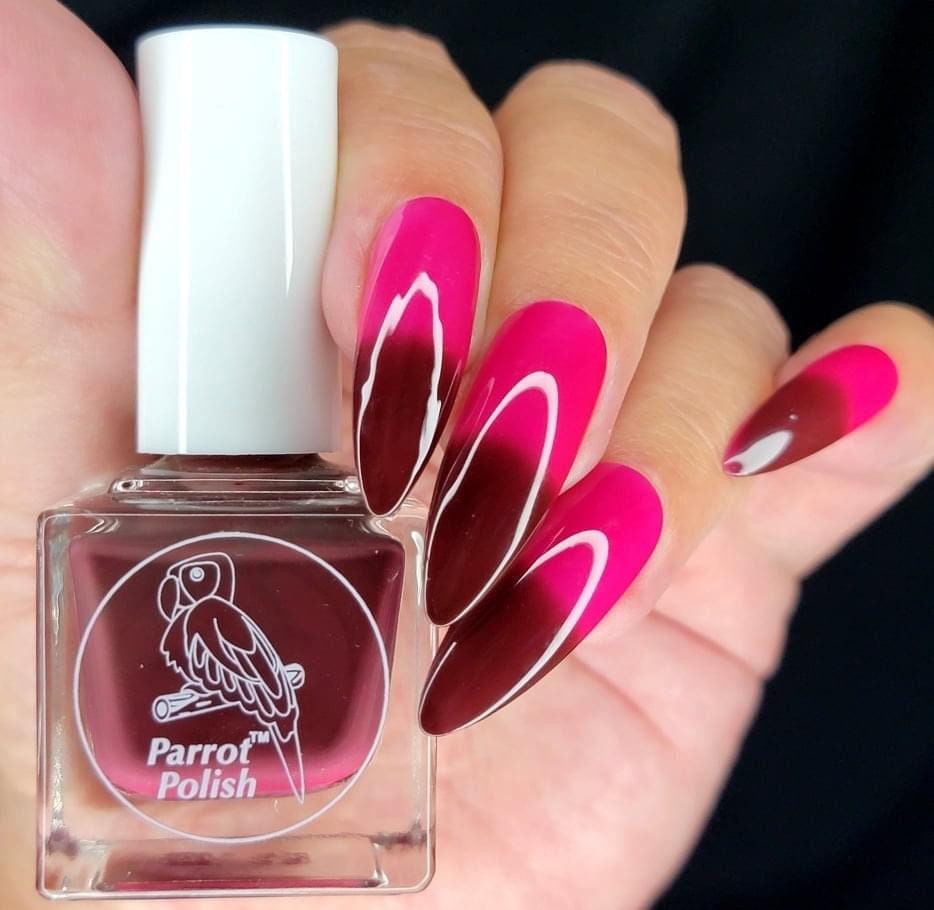 Parrot Polish Beauty From the Earth Thermal Nail Polish - Reddish Brown/Pink