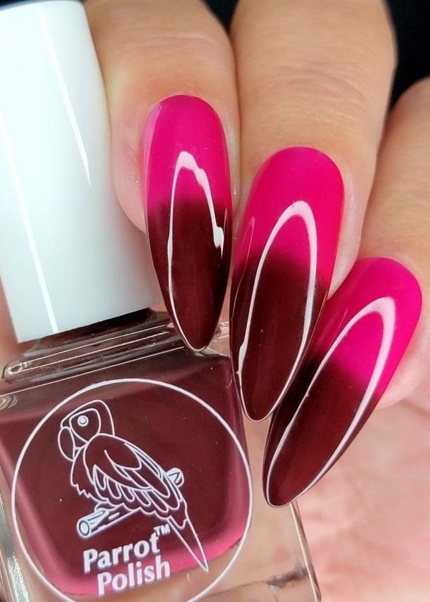 Parrot Polish Beauty From the Earth Thermal Nail Polish - Reddish Brown/Pink