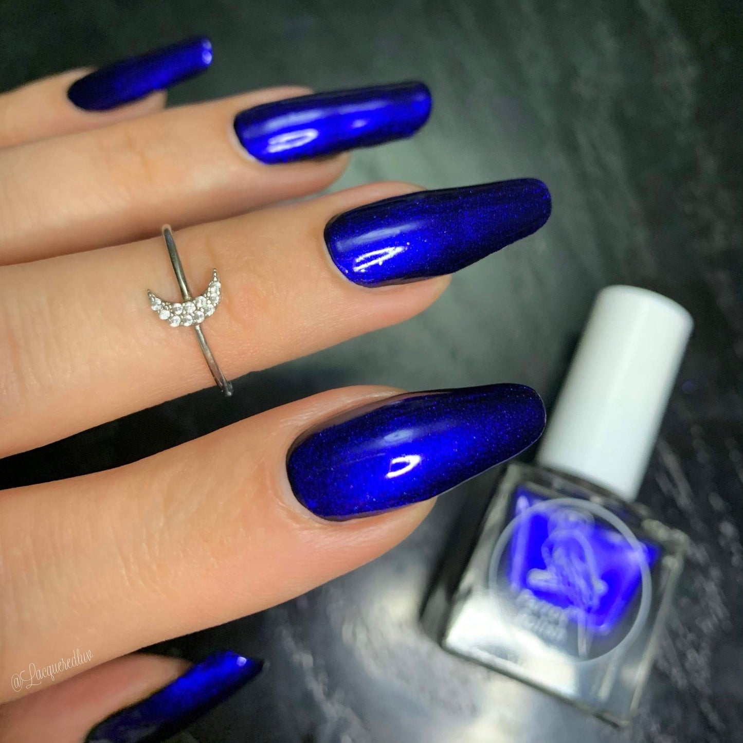 Parrot Polish Nosferatu Multichrome Nail Polish - Blue/Black